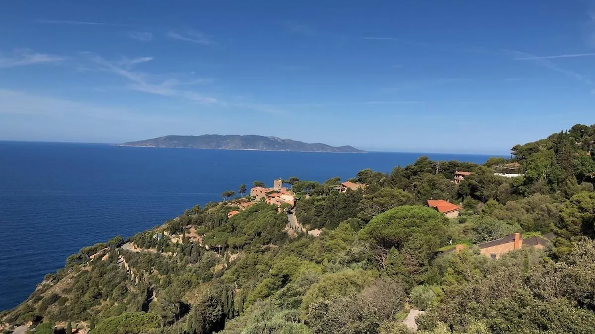 Tuca Tuca Si, Sea View Terrace And Private Beach Monte Argentario 0*,